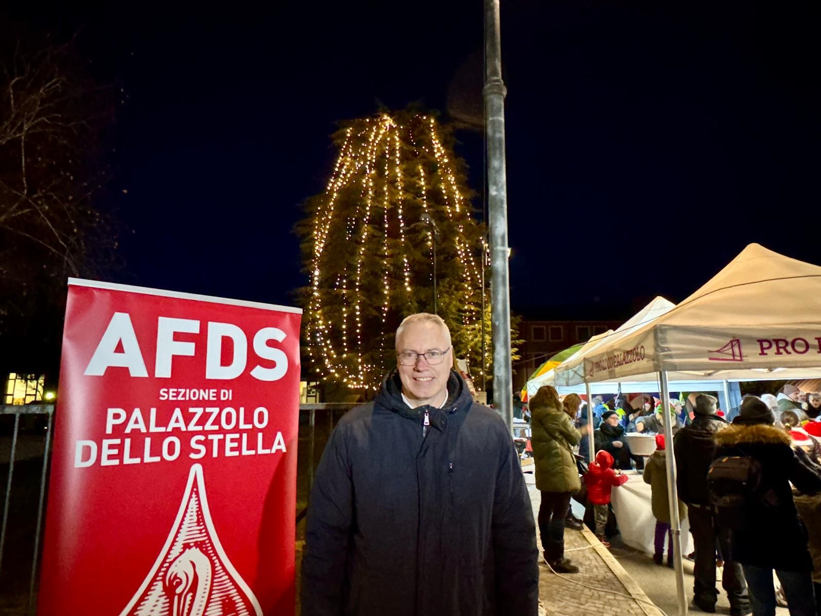 NATALE. BORDIN A PALAZZOLO: ACCENDERE L